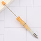 Beadable Plastic Pens 101 Colors Matte Pastel Shimmering Rainbow