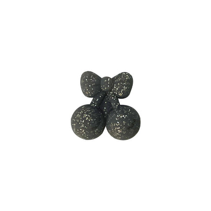 Silicone 3D Focal Beads Cherry Holding Bow 20pcs 15