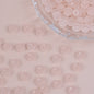 Glass Cylindrical Spacer Beads 6mm Mini 100pcs 10