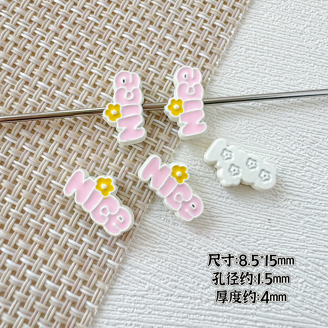 Camera Milk Carton Painted Metal Beads Glossy Enamel 20pcs 24