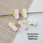 Camera Milk Carton Painted Metal Beads Glossy Enamel 20pcs 24