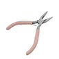 Jewelry Pliers High Carbon Steel Pink Handles 125mm 1pc 6