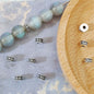 Alloy Barrel Spacer Beads 6mm Patterned Tibetan Style 100pcs 3