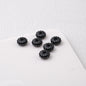 Acrylic Pumpkin Spacer Beads 8mm Striped 50pcs 11
