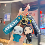 Plastic Halloween Themed Chibi Character Keychain Magical Series 2