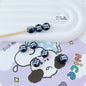 M&M'S Painted Metal Beads 9mm Colorful Glossy Alloy 20pcs 22