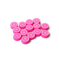Flat Clay Beads 10mm Colorful Grapefruit Polymer 100pcs 9