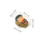 Flat Clay Beads 8mm Harry Potter Series Cartoon Faces 200pcs 6
