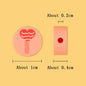 Valentine Flower Clay Beads Polymer Red Pink Mixed 100pcs 14