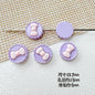 Butterfly Painted Metal Beads Decorative Alloy 10pcs 28
