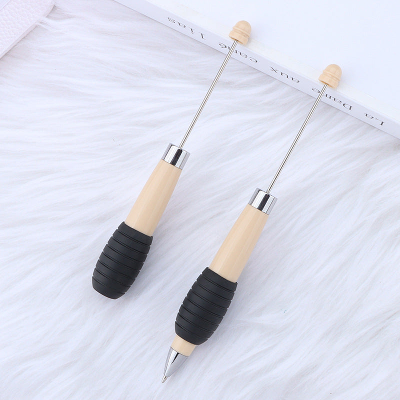 Beadable Telescopic Pen Colorful Ergonomic Rotary Ballpoint 1.0mm 21