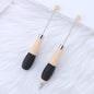 Beadable Telescopic Pen Colorful Ergonomic Rotary Ballpoint 1.0mm 21