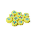 Flat Clay Beads 10mm Christmas Holly Fruit Polymer 100pcs 5