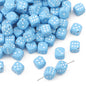 Dice Acrylic Beads 10mm Colorful Mixed 60pcs 13