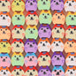 Animal Flat Clay Beads 9mm Cheerful Puppy Pattern Polymer 100pcs 13