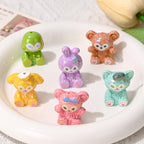 3D Disney LinaBel Series Resin Beads Playful Pastel Focal 10pcs