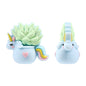 Silicone 3D Focal Beads Cactus Flower Pot 3D Red Flower Pot 20pcs 8