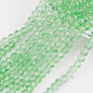 Transparent Faceted Glass Beads 10mm Colorful Mixed 136pcs 8