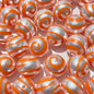 Imitation Pearl Swirl Acrylic Beads 16mm ABS Plastic Glossy 100pcs 7