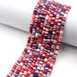 Flat Clay Beads 6mm Colorful Polymer Spacer Disc 10strands 32