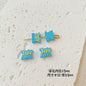 Painted Cute Character Plate Series Metal Beads Bulk 20pcs 7