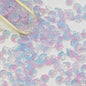 Campanula Flower Glass Beads 7x12mm Frosted Glossy Pastel 50pcs 20