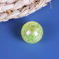 Transparent Bubblegum Beads 20mm Crackle Chunky Acrylic 10pcs 9