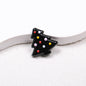 Lit Christmas Tree Acrylic Beads 21mm Colorful Holiday 20pcs 19