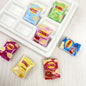 Square Acrylic Beads 26mm Chip Bags Colorful Mixed 50pcs 13