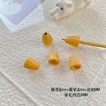 Cupcake and TV Metal Beads Painted Colorful Alloy 20pcs 6