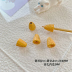 Cupcake and TV Metal Beads Painted Colorful Alloy 20pcs 6