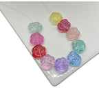 Czech Glass Beads Rose 12mm Soft Purple Pink 100pcs 4