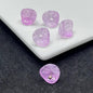 Czech Glass Beads Morning Flower Glory 9x12mm Translucent 100pcs 8