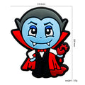 Silicone Focal Beads Vampire Holding Dripping Heart 20pcs