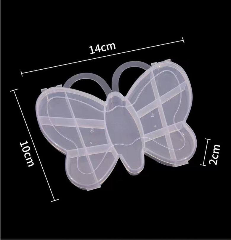 Multi Shaped Plastic Organizer Box PP Clear 1pc 11