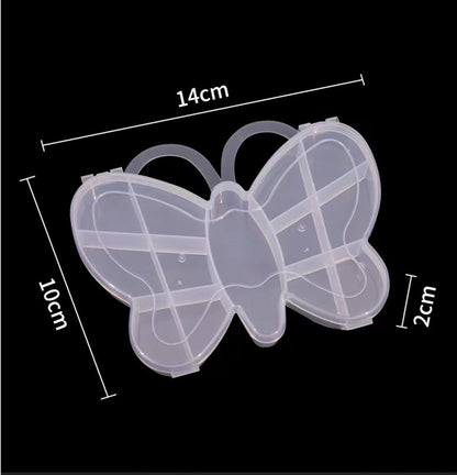 Multi Shaped Plastic Organizer Box PP Clear 1pc 11