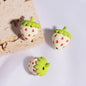 3D Fruit Enamel Metal Beads 15mm Hand Painted 10pcs 7