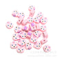 Animal Character Flat Clay Beads 10mm Colorful Mixed 1000pcs 11