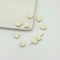 Teddy Bear Metal Beads 10mm Glossy Painted Alloy 10pcs 10