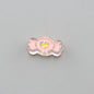 Transparent Bear Flower Acrylic Beads Playful Pastel Enamel 20pcs 18