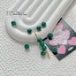 Christmas Series Metal Beads Baking Painted Alloy 20pcs 37