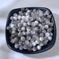 Light Color Gradient Resin Beads 8mm Pastel Soft Shades 100pcs 10