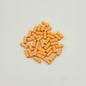 Bamboo Tube Metal Beads 3x8mm Baking Painted Alloy 40pcs 12