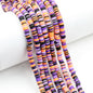 Flat Clay Beads 6mm Colorful Matte Polymer Spacer 10 Strands 42