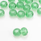 Glass Round Spacer Beads 14mm Multicolor Large Hole 40pcs 10