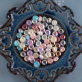 Resin Round Spacer Beads 10mm Plating Glossy 20pcs