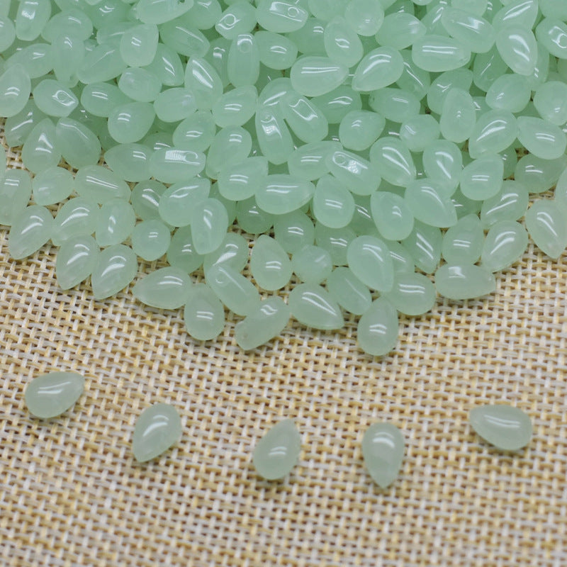 Czech Glass Beads Teardrop 9mm Assorted Translucent Colors 100pcs 6