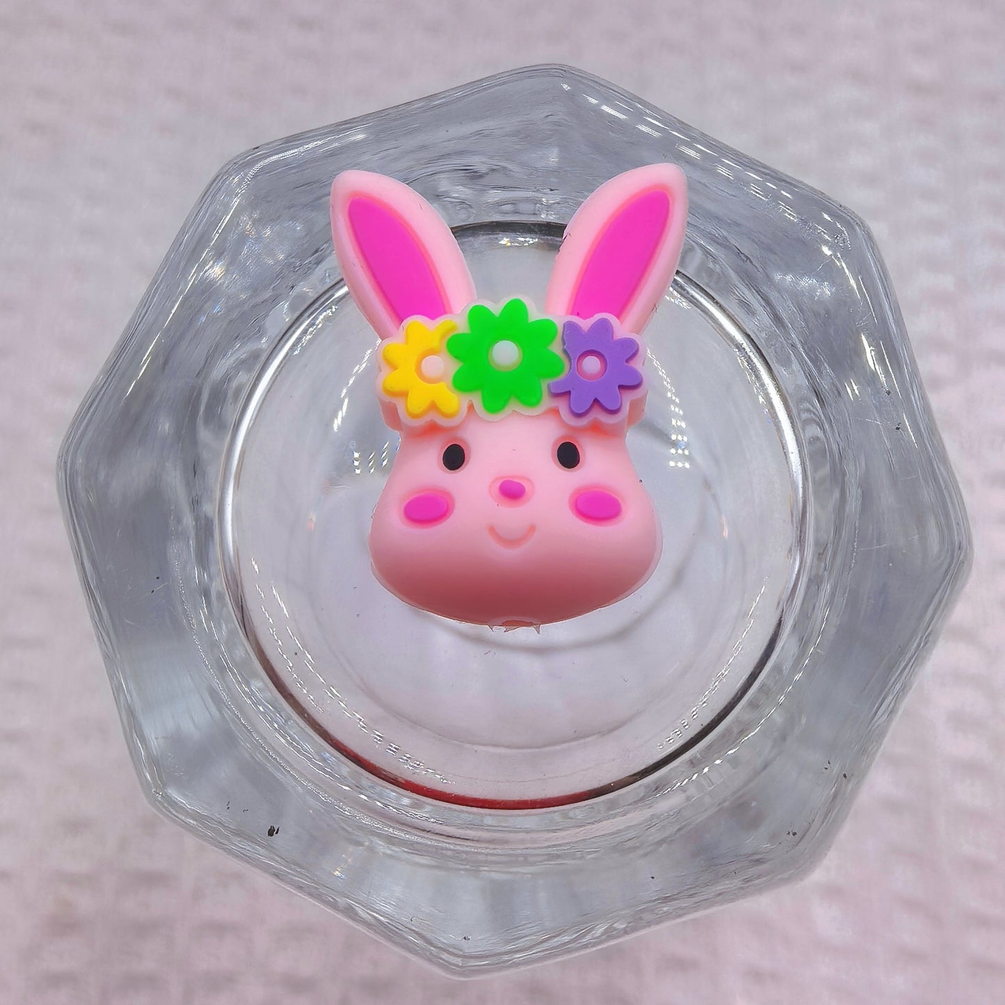 Silicone 3D Focal Beads Easter Bunny Egg Floral Crown 20pcs 9