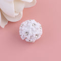 Embellished Bubblegum Beads 22mm Gradient Six Petal Flower Cluster 5pcs 6