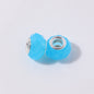 Acrylic Faceted Spacer Beads 9*14mm Jelly Colored 100pcs 12